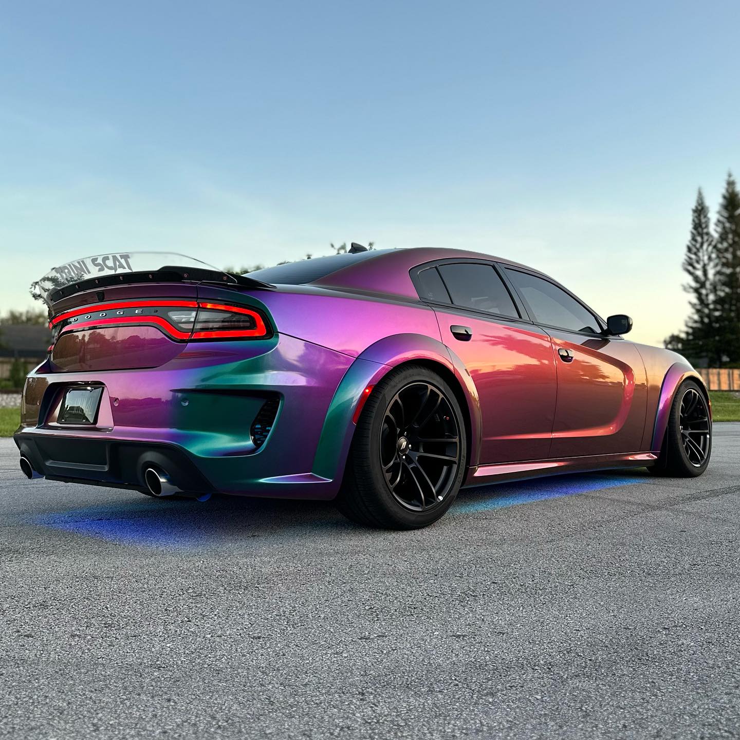 Antisocial Spectrum Scat Pack color-shifting wrap by WrapUp305